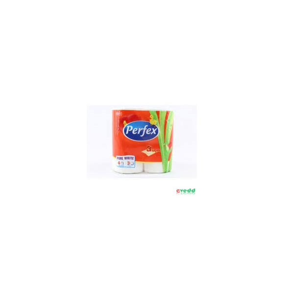 PERFEX PAPIER TOILETTE 4RLX 3P