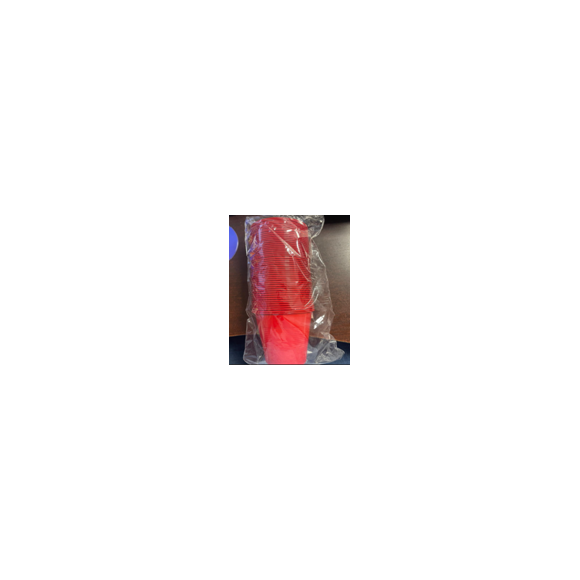 GOBELET ROUGE 450ML /50U