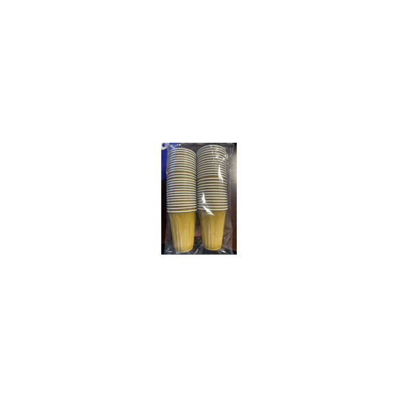 GOBELET OR 255ML /50U
