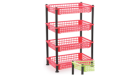 EZEE RACK - 4 WITH WHEEL